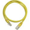 Nätverkskabel oskärmad Cat.6, RJ45, 2 meter - Gul, bild 2