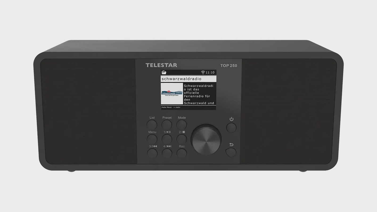 Internetradio Telestar TOP 250 DAB+/FM, 20W RMS - Svart