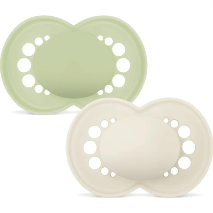 MAM Original Silk 6-16m Green, 2 st