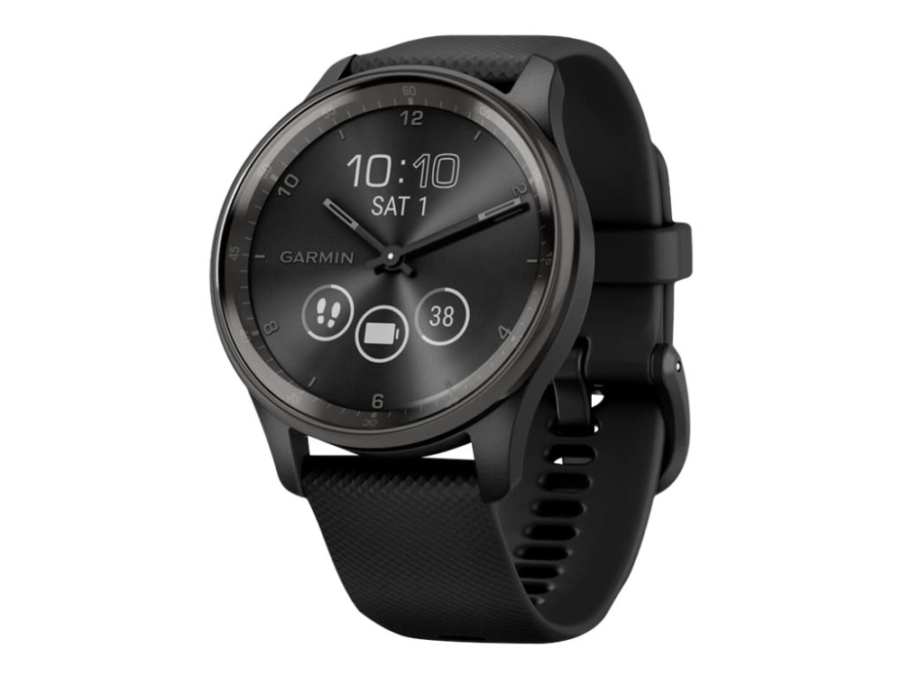 Garmin Vivomove Trend Hybridsmartklocka, svart, bild 5