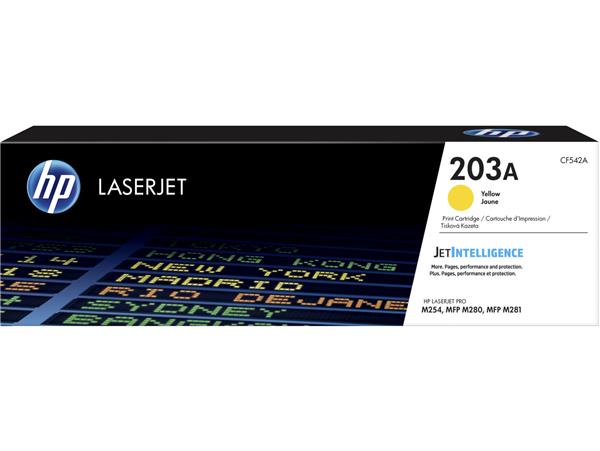 HP 203A, gul toner, bild 4