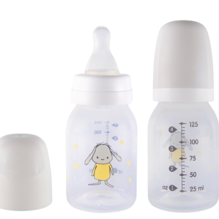Esska Nappflaska Reko 125 ml Vit Kanin