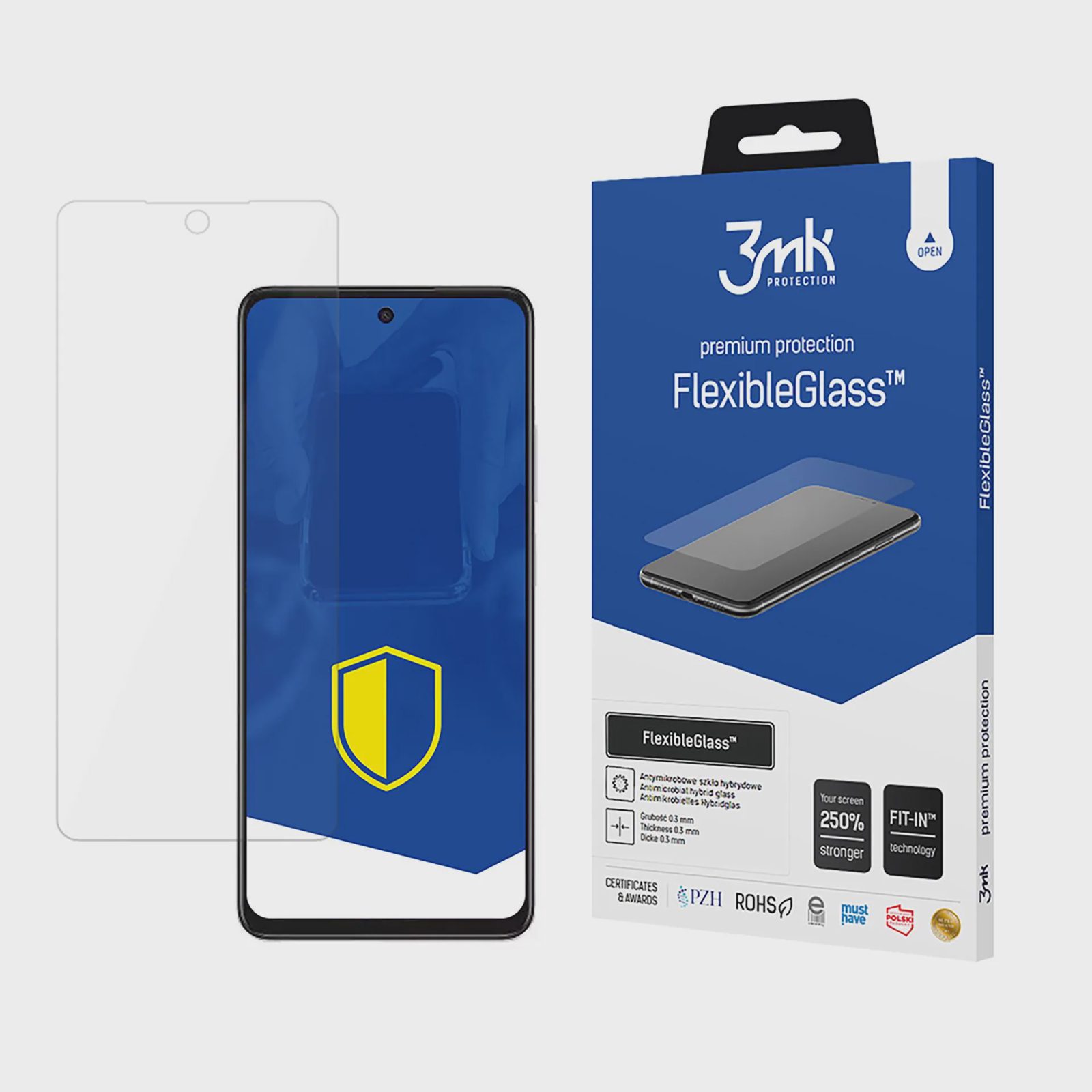 Hybridglas 3mk FlexibleGlass till Oppo A3 4G