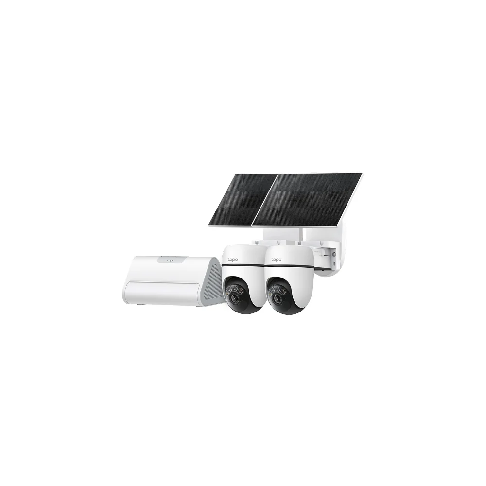 TP-Link Tapo HB112 Pan/Tilt 2-pack + Solpanel
