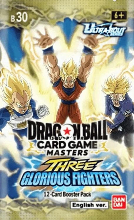 DragonBall Super CG Masters Three Glorious Fighters Booster