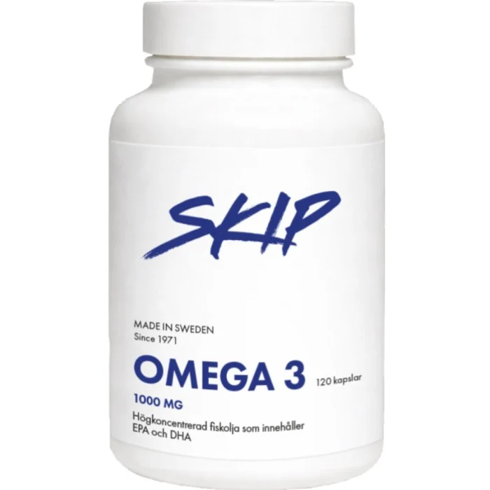 Skip Omega-3 1000 mg 120 kapslar