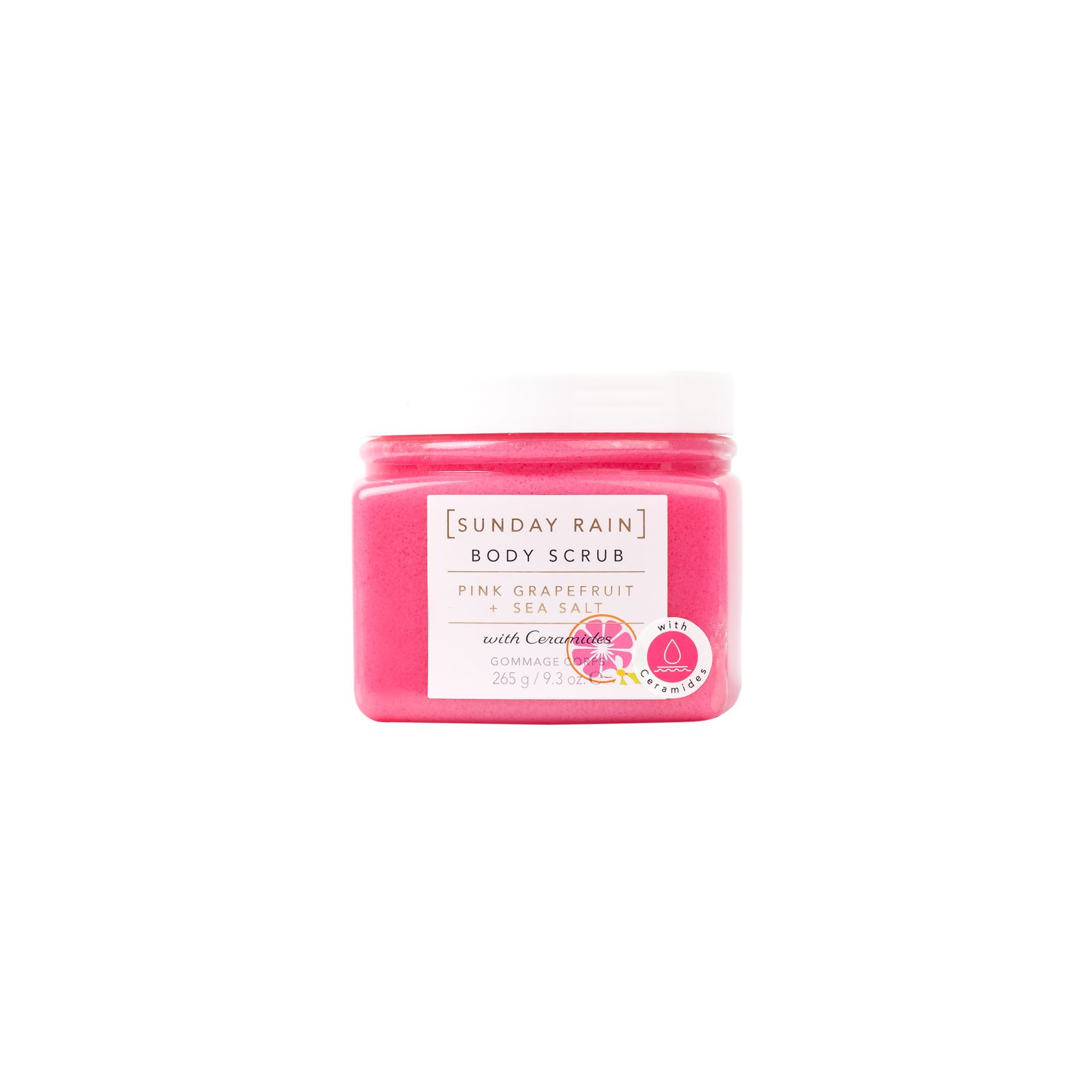 Sunday Rain Pink Grapefruit & Sea Salt Body Scrub 265g