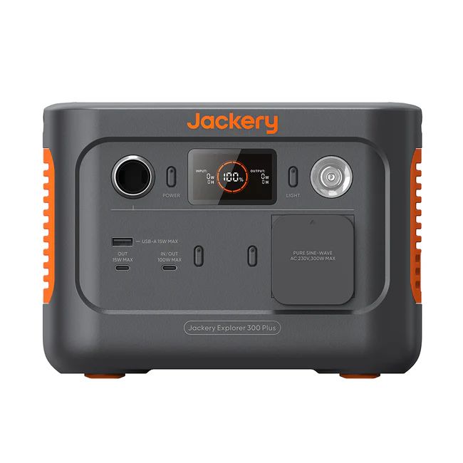 Jackery Explorer 300 Plus portabel kraftstation 288 Wh 300 W/600 W toppeffekt EU