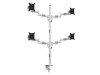 Multibrackets M VESA Deskmount Officeline Quad Vit, bild 2