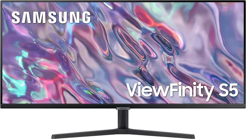 34" Samsung ViewFinity S5 S34C502GAU - 3440x1440 (UWQHD) - 100Hz - VA, bild 2