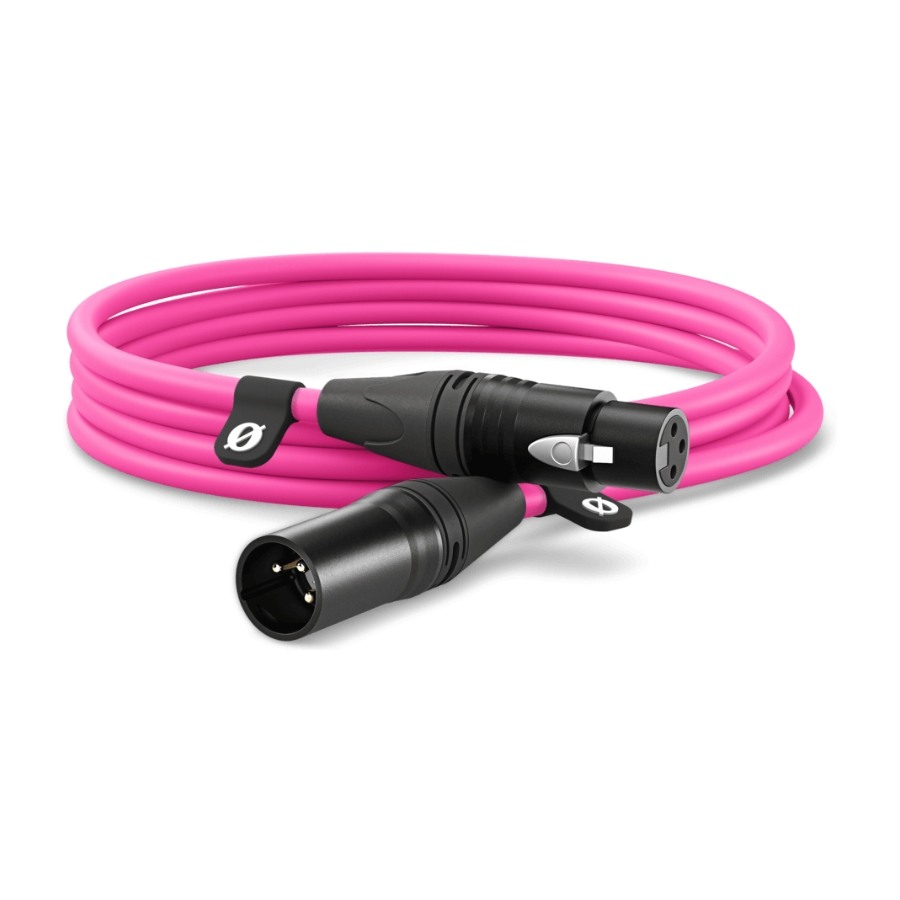 RØDE XLR-kabel 3 m, rosa