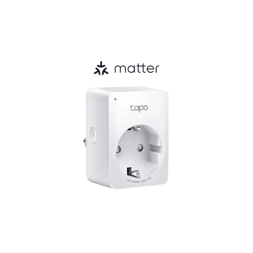 TP-Link Tapo P110M Mini Smart Wi-Fi Plug med energimätning 2-pack
