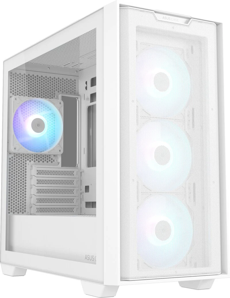 Asus A21 PLUS TG ARGB, MicroATX - Vit, bild 4