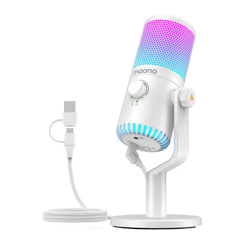 Maono Gaming Microphone DM30RGB (white), bild 4