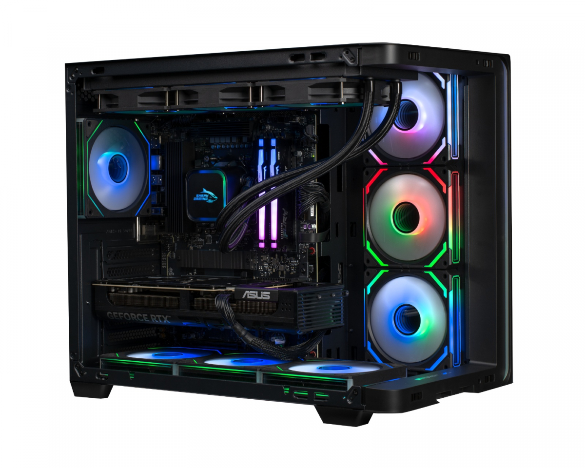 Shark Gaming Shark RGBeast R710 Gamingdator - RTX 5070 - Ryzen 7 9800X3D