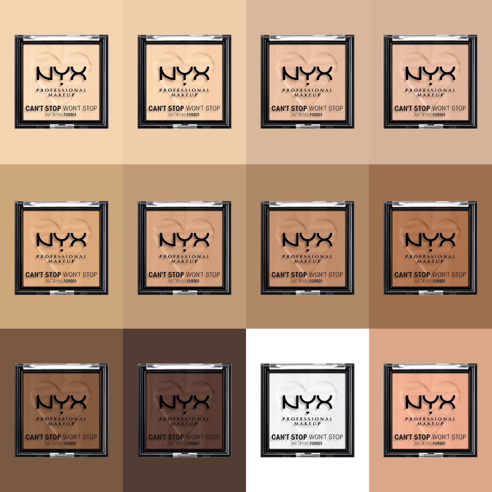 NYX PROFESSIONAL MAKEUP Can’t Stop Won’t Stop Mattifying Powder Fair, bild 4