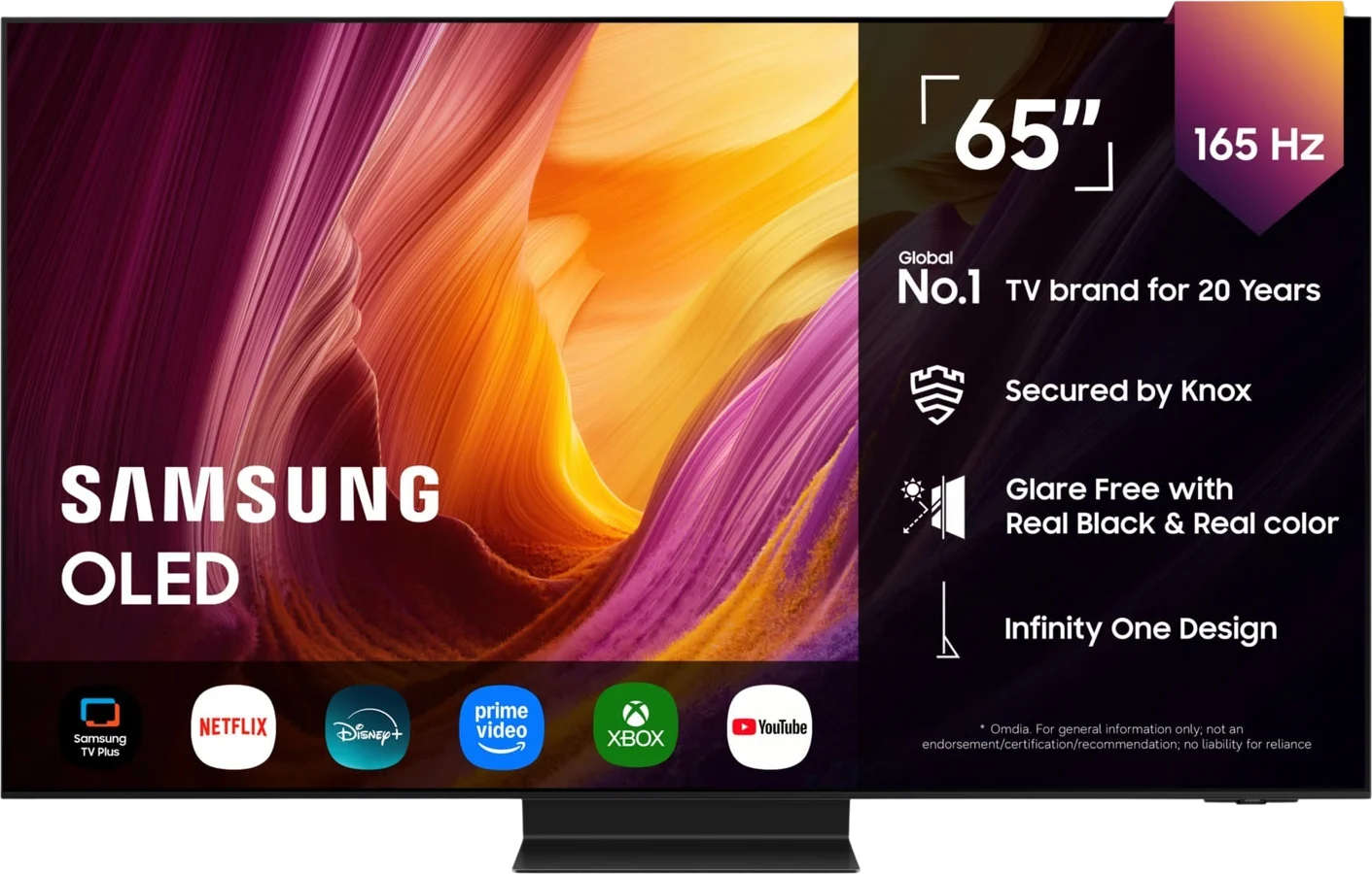 Samsung 65" 4K OLED TV 2026 - TQ65S95HFTXXC, bild 3