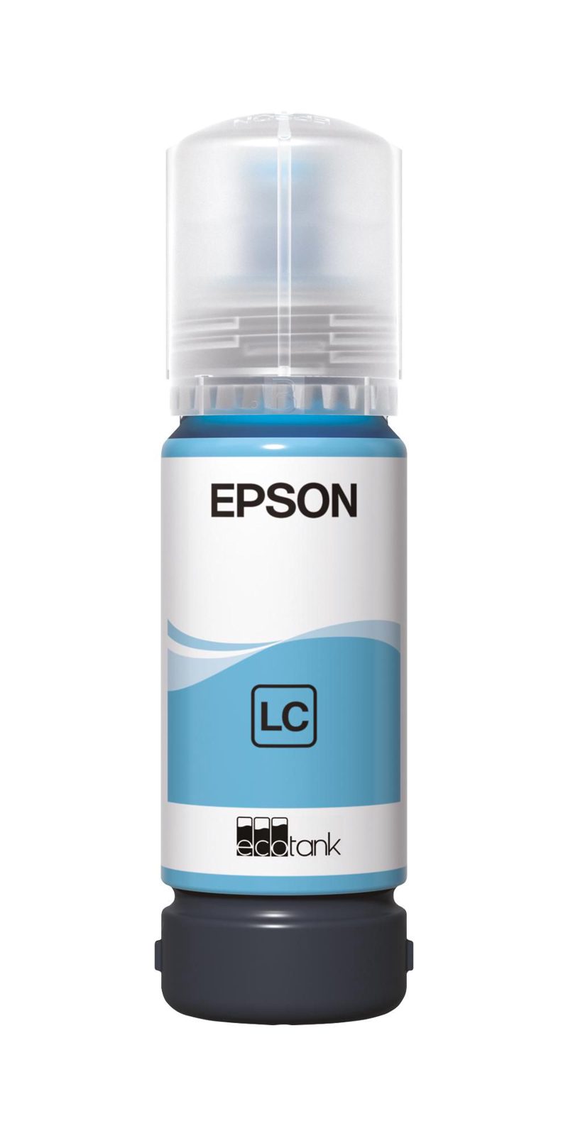 Epson EcoTank 107, Ljus Cyan, flaska 70ml, 7200 sidor, bild 2