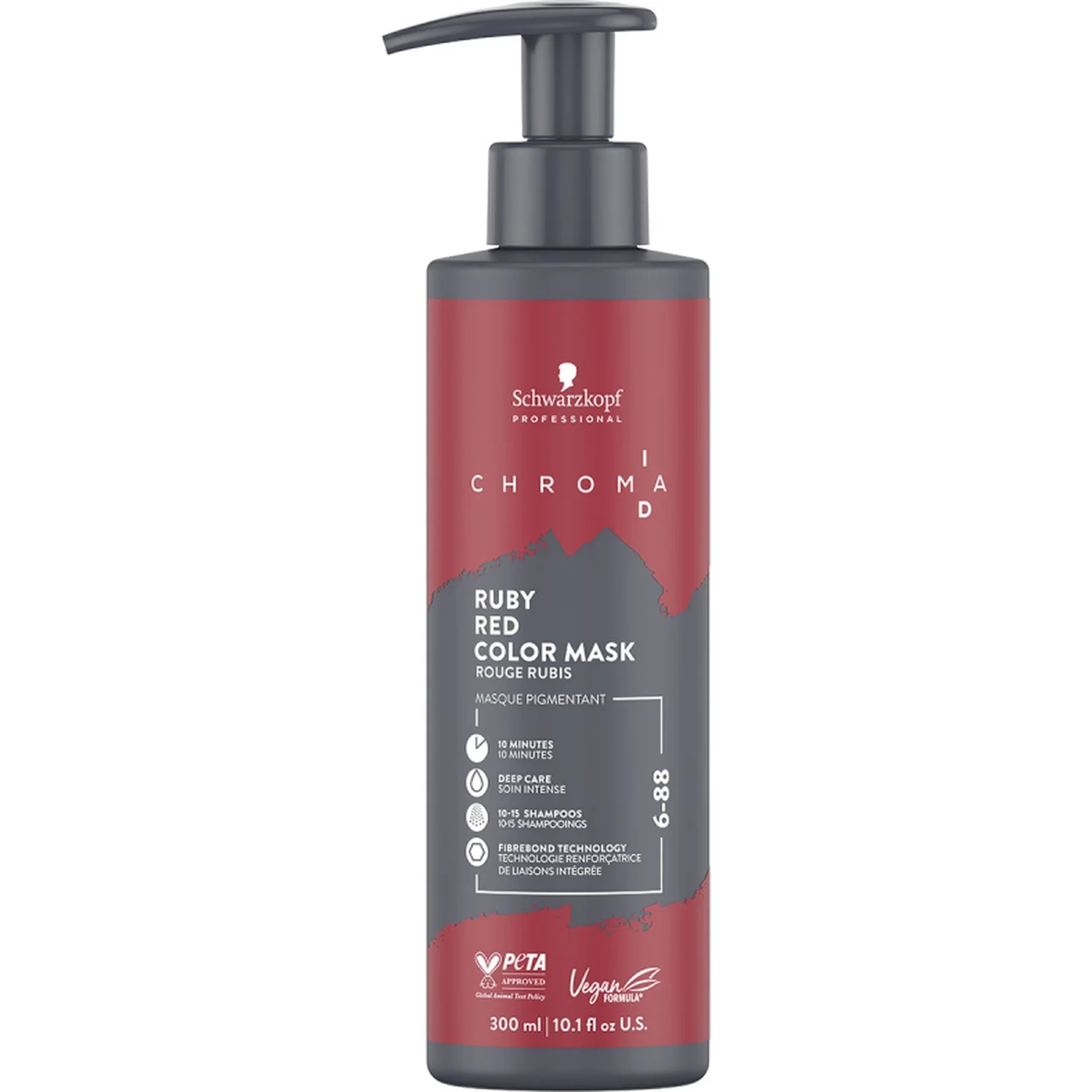 Schwarzkopf Professional Chroma ID Bonding Color Mask Ruby Red 6-88 300 ml