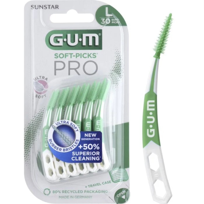 GUM SOFT-PICKS PRO Large, 30 st