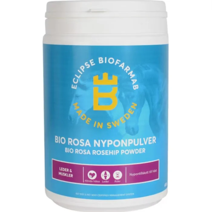 Eclipse Biofarmab Bio Rosa Nyponpulver 650 g