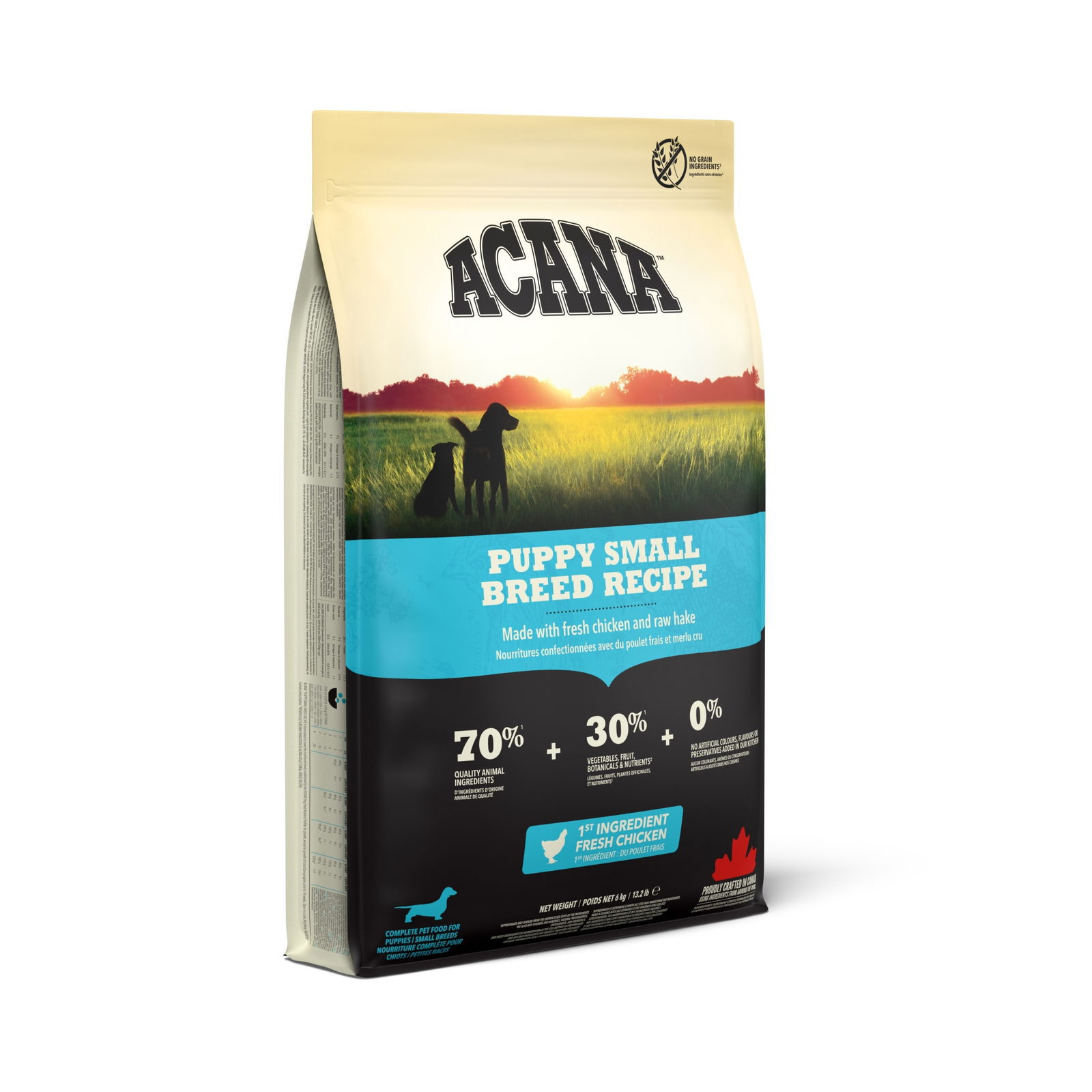 Acana Dog Puppy Small Torrfoder för Valp 6 kg