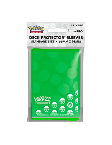 Deck Pro Poke Energy Grass Sleeves (65)