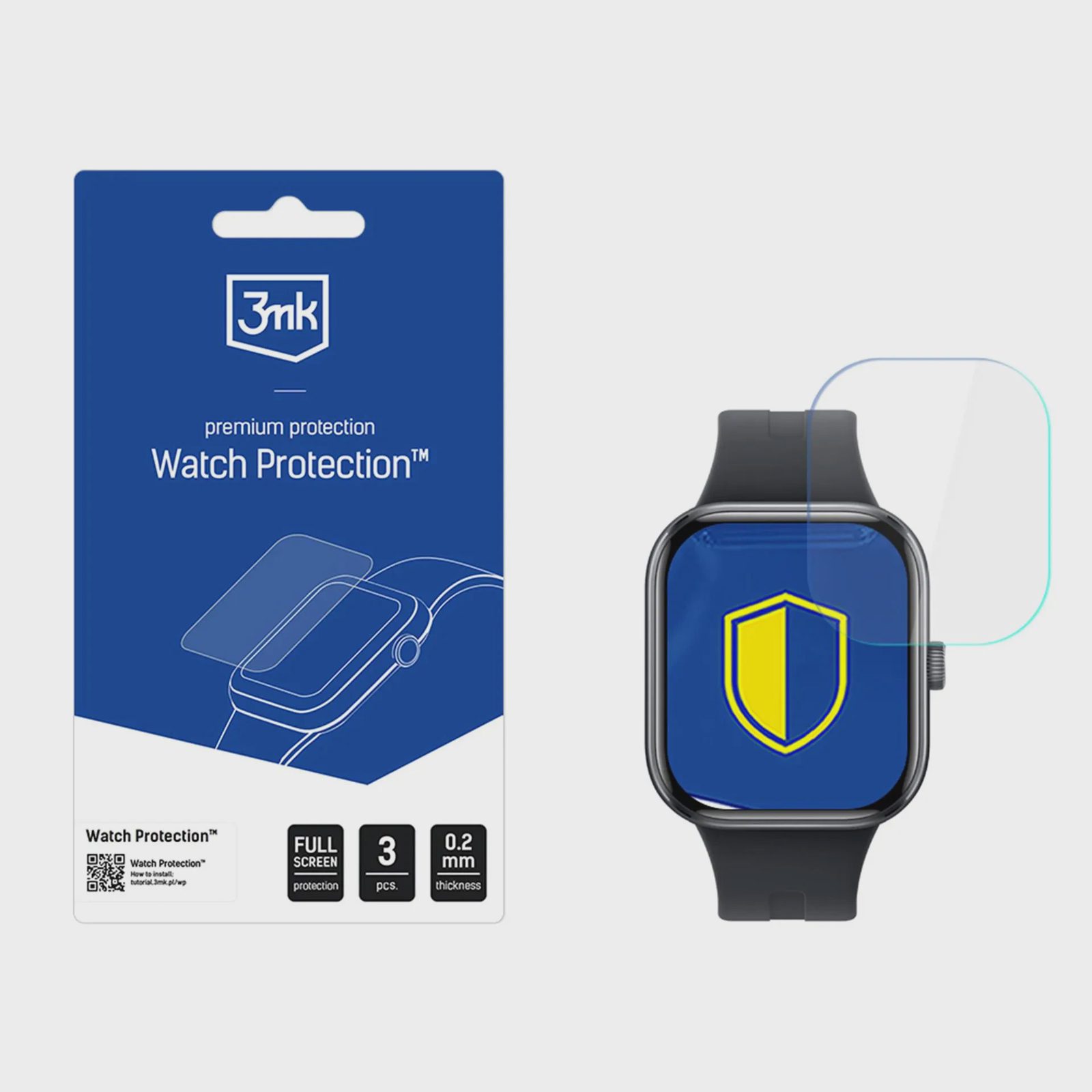 3mk Watch Protection ARC skärmskyddsfilm för Xiaomi Redmi Watch 5