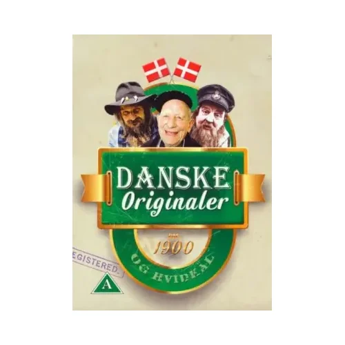 DANSKE ORIGINALER - LIVSBEKRÆFTENDE HISTORIER FRA DANSKE ORIGINALER [DVD] 5 DVD BOX