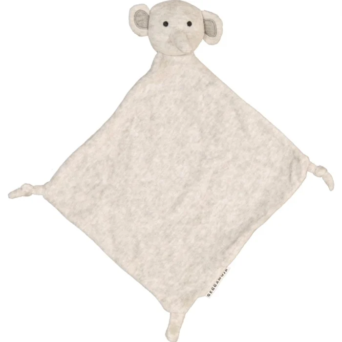 Geggamoja Velourfilt Grå Elefant