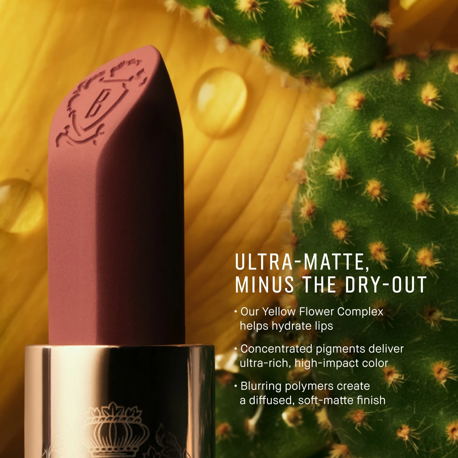 Bobbi Brown Luxe Cashmere Matte Lipstick Poppy Poppy, bild 4