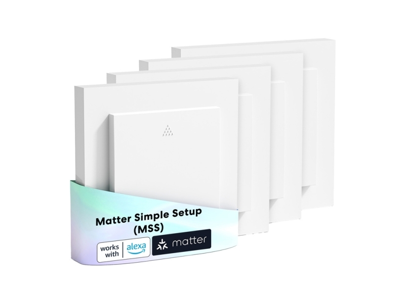 Meross smart rullgardinsbrytare MEROSS MRS105MA-EU Wi-Fi (Matter) set 4 st, bild 3
