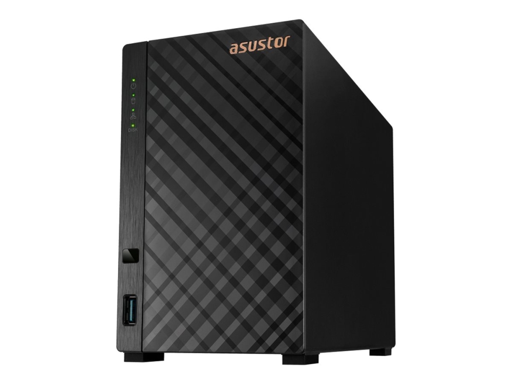 ASUSTOR Drivestor 2 Gen2 AS1202T 2-facks NAS RTD1619B 2.5GbE 1 GB DDR4