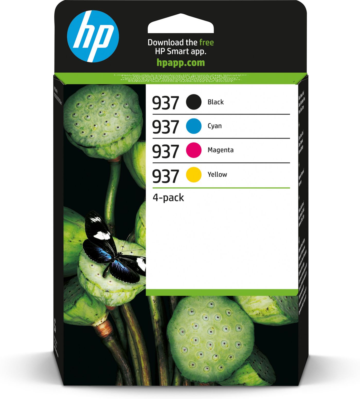 HP 937 Multipack C/M/Y/BK, bild 3