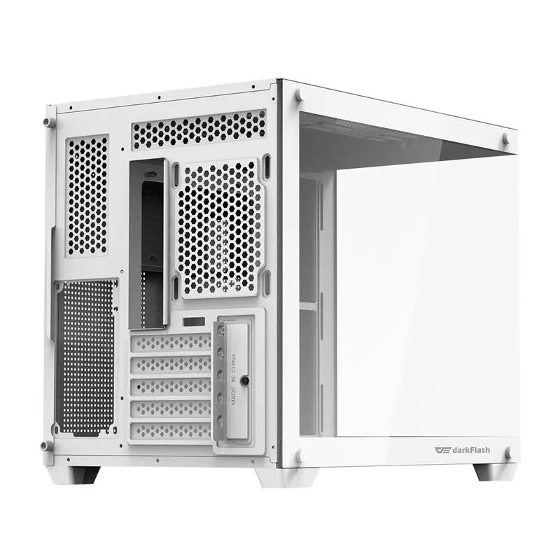 Darkflash C285MP computer case (white) - Chassi - Miditower - Vit