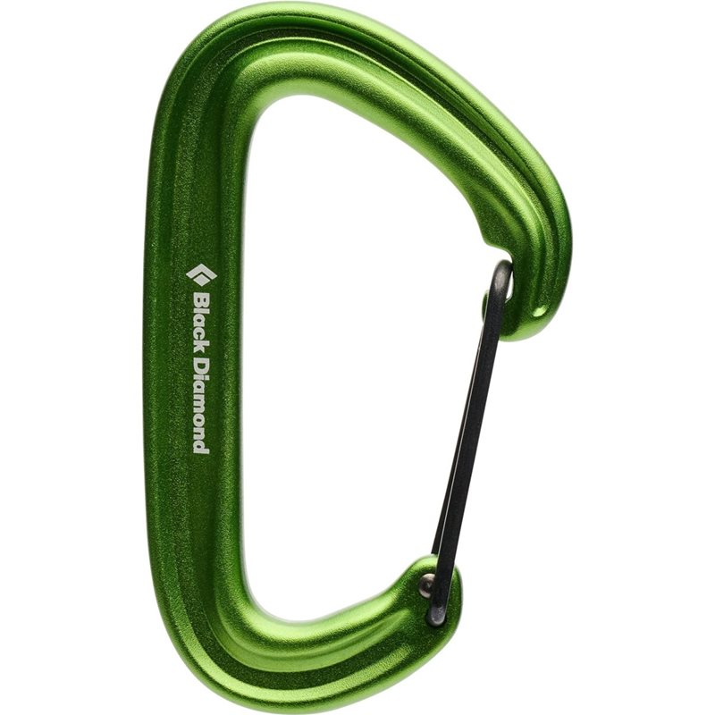 Black Diamond Litewire Carabiner Envy Green - OneSize