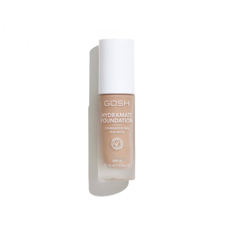 GOSH Hydramatt Foundation Light Dark - Neutral Undertone 010R 30 ml, bild 3
