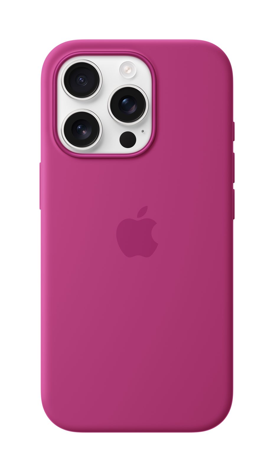 Apple iPhone 16 Pro silikonskal MagSafe, Lila Fuchsia, bild 2