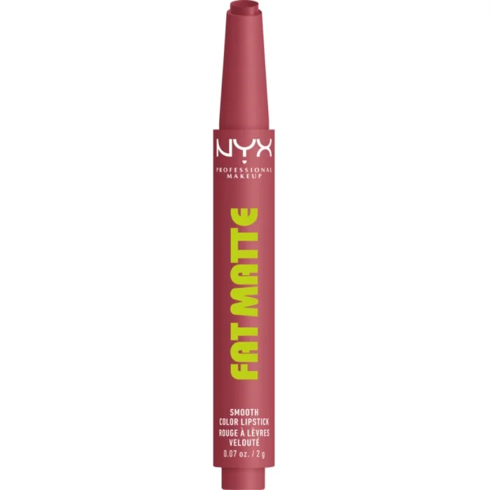 NYX PROFESSIONAL MAKEUP Fat Matte Slick Click Lip Balm 12 Blush Blanket 12 Blush Blanket