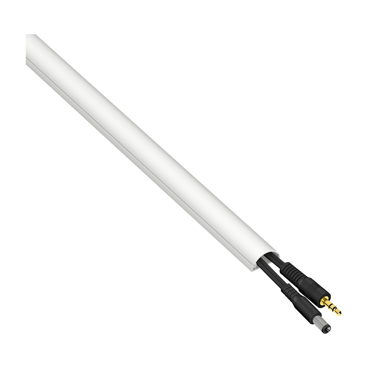 D-Line kabelsamlare 20X10MM 2M, vit