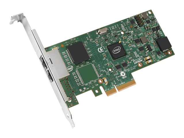Intel Ethernet Server Adapter I350-T2V2, 2xGigabit, PCI Express x2.1, Low Profile, bulk