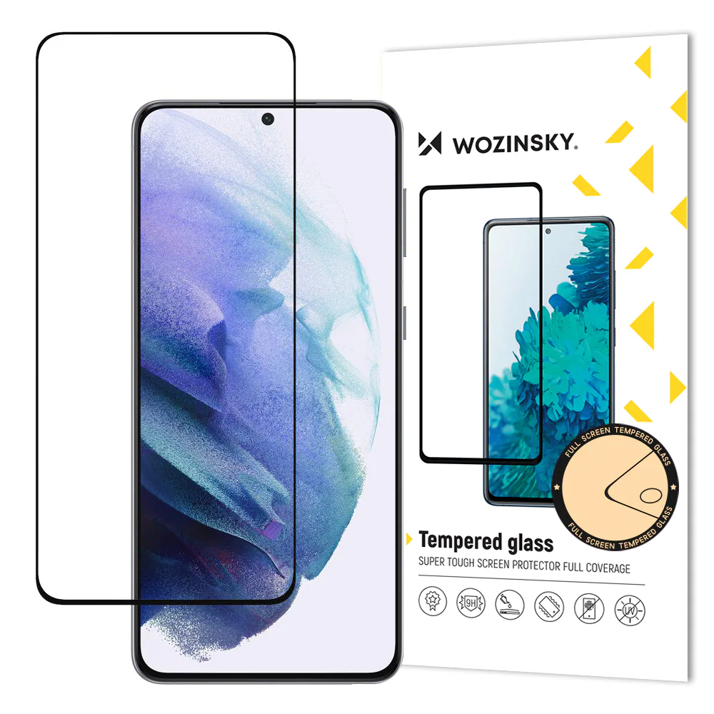 Wozinsky Härdat glas med full limning för Samsung Galaxy S23+