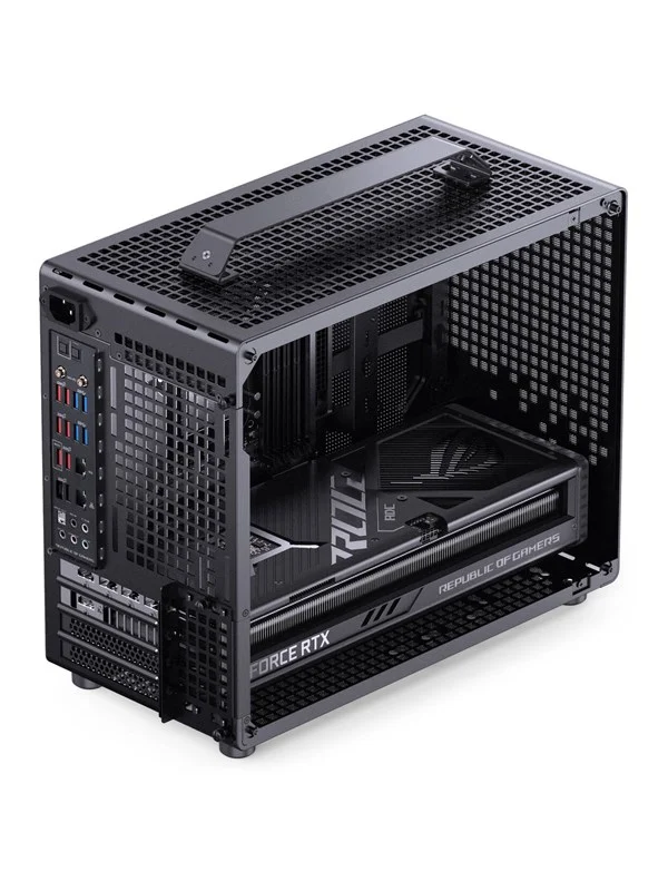 Jonsplus Z20 Mesh - Chassi - Minitower - Svart