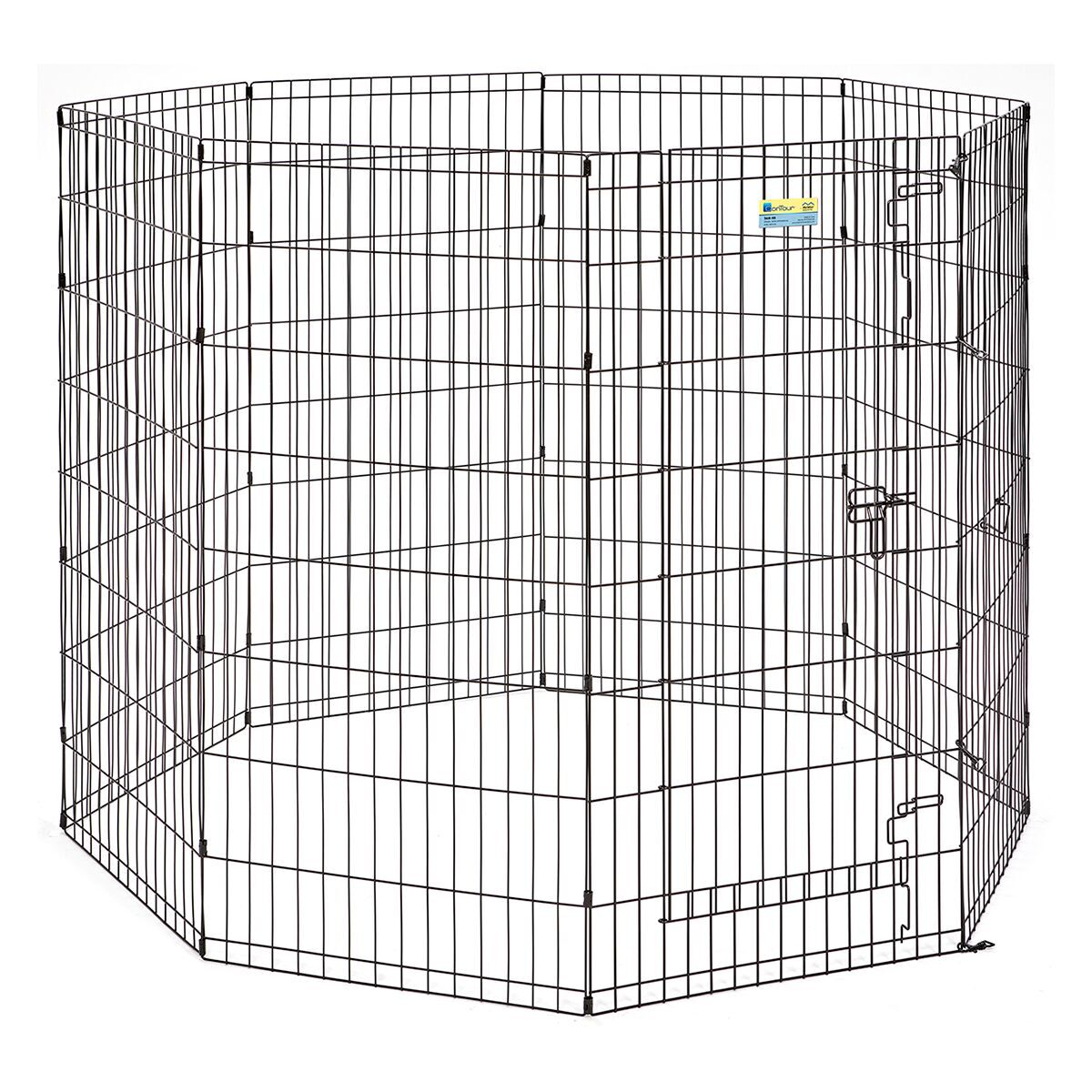 Midwest Contour Valphage 8 Paneler Svart 61x122cm