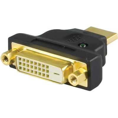 Deltaco HDMI till DVI-kabel (1 m, Svart, Full HD