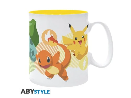 POKEMON Mug - Pikachu and starters - 460 ml, bild 2