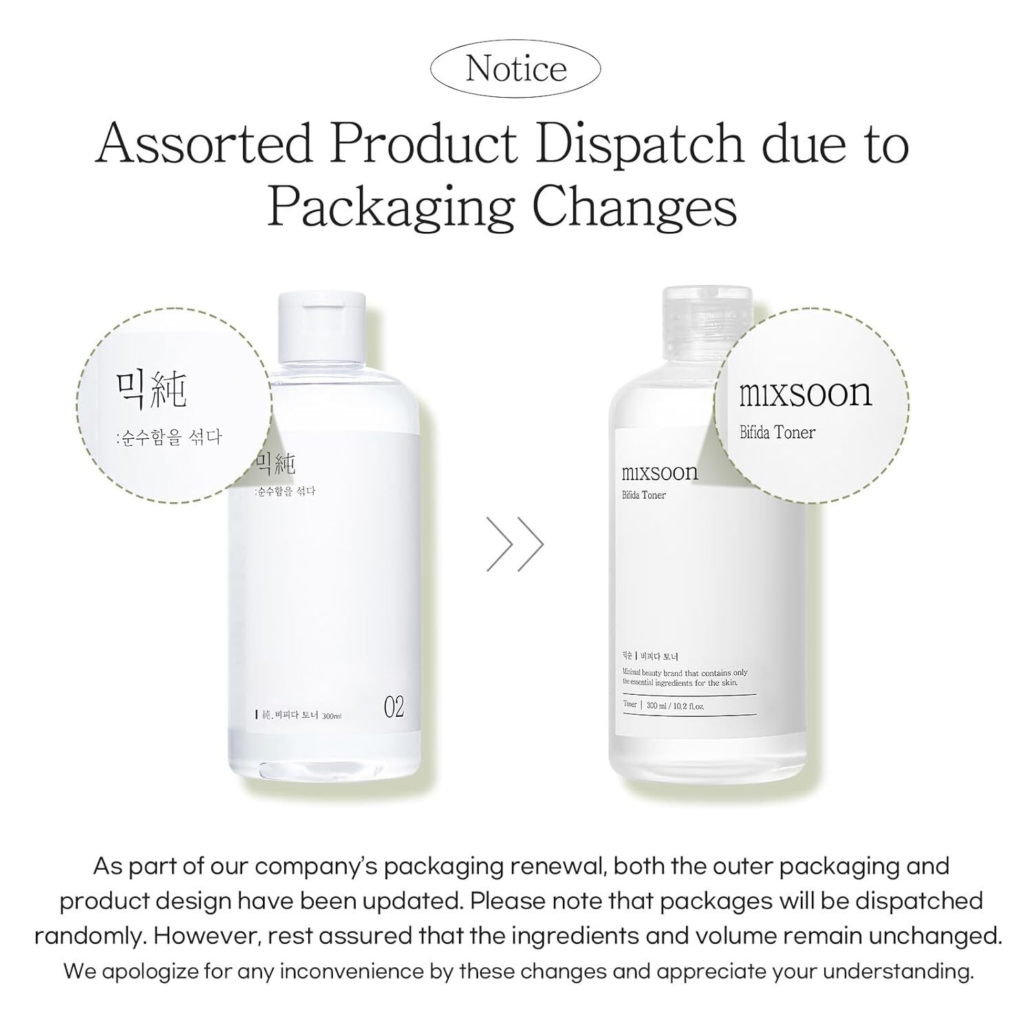 Mixsoon Bifida Toner 300 ml