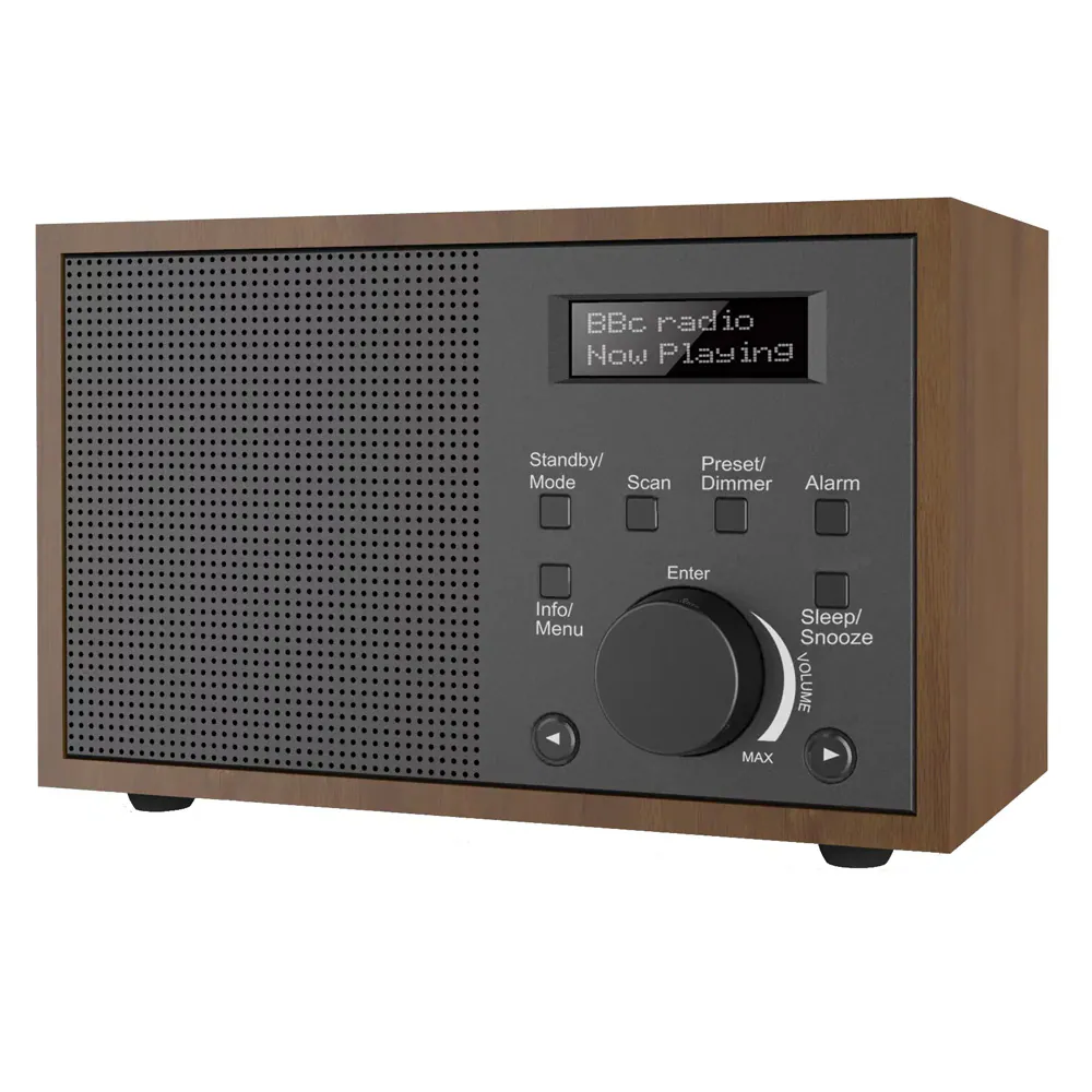 Denver DAB-46 DAB+ FM radio mörkgrå, bild 2