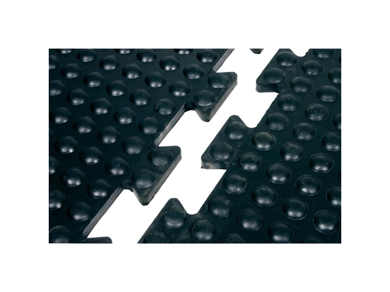 COBA Europe BF010001 gummimatta BUBBLEMAT 900 x 600 x 14 mm svart