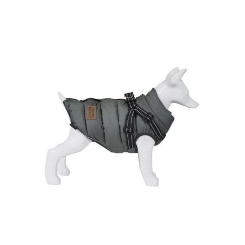 Nordic paws - Dogcoat with harness 35 cm - Vea Puffer